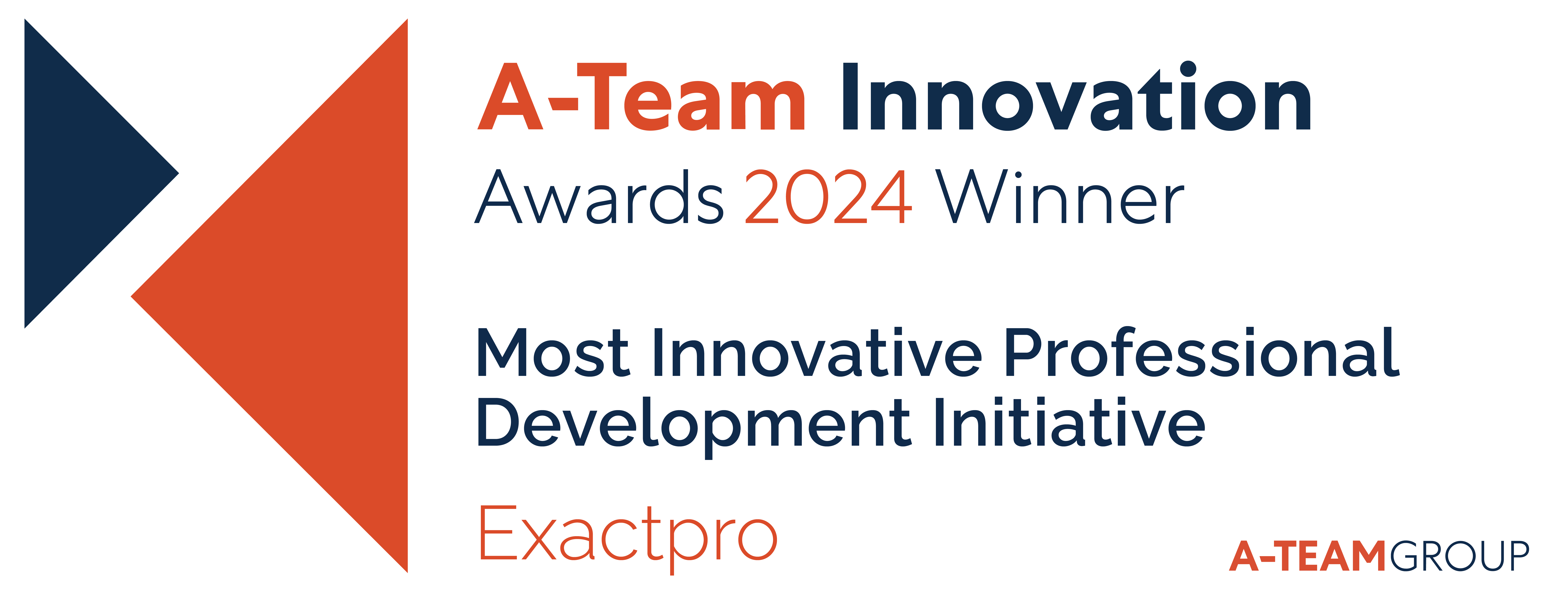 Exactpro’s AI Testing Training Course Awarded Most Innovative Professional Development Initiative by A-Team Group